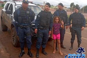 Menina &eacute; f&atilde; da Pol&iacute;cia Militar 