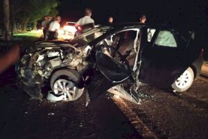 Acidente de carro mata árbitro de futebol em Vicentina