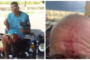 Acusado de espancar idoso após acidente se apresenta a polícia em Nova Andradina