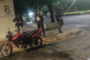 Menor fugia a bordo de uma Honda Fan furtada 