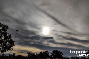 Sextou com previsão de chuva em Campo Grande