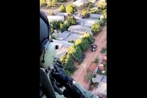 Ação começou nas primeiras horas da manhã desta quinta