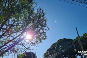 Domingou com calor e previsão de chuvas isoladas em MS