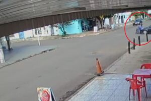 Cadeirante foi atropelado na manhã de hoje