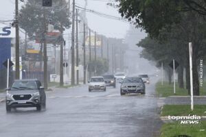 Chuva que caiu no último domingo na Capital
