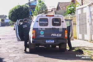 Polícia iniciou perseguição de assaltante