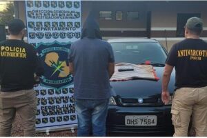 Douradense é flagrado com cocaína em Pedro Juan Caballero
