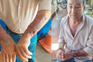 O taxista foi rendido pelos bandidos na manhã de ontem