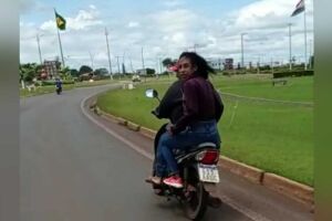 Casal espanca bombeira e rouba moto em Pedro Juan Caballero (vídeo)