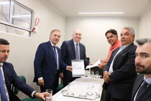Presidente explicou programa ao prefeito de Rochedo 