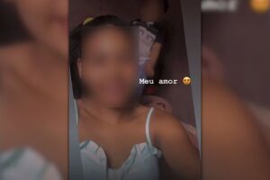 Posto publicada pela adolescente no facebook