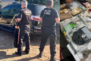 PF encontrou 1 k de cocaína e R$ 10 mil em espécie