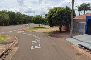 Rua onde o assalto aconteceu 