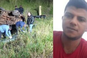 Motorista estava sem cinto de segurança 