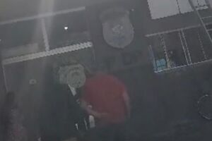 Preso foi encaminhado para a delegacia