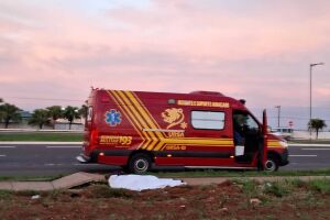 O Corpo de Bombeiros foi acionado
