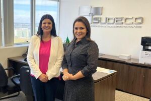 Sudeco: Adriane Lopes se reúne com Rose para tratar obras em Campo Grande