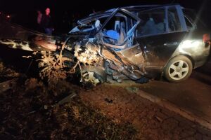 Batida deixou dois mortos perto de Maracaju 