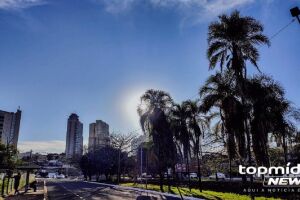 Temperaturas mínimas variam de 16&ordm; C a 33&ordm; C