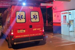 Vítima foi encaminhada para o hospital da cidade