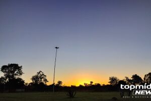 Domingou com tempo quente e seco em Mato Grosso do Sul