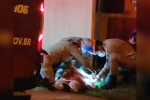 Mulher é baleada ao reagir a assalto em Ponta Porã (vídeo)