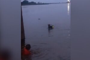 Bombeiros encontram jovem morto afogado em Ladário (vídeo)