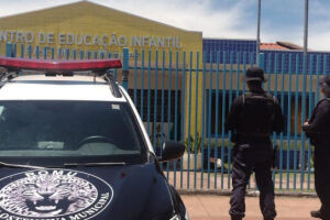 Escola recebe reforço na segurança após tentativa de ataque em Corumbá