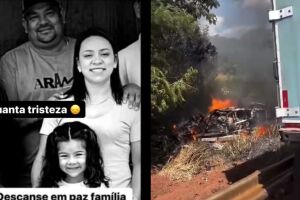 Família do Paraná morreu nesta quinta-feira (29) em mato Grosso do Sul