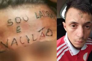 Jovem que teve testa tatuada com 'ladrão e vacilão' é preso novamente por assalto em SP
