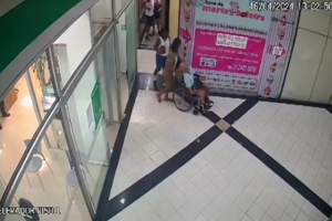 Câmera flagrou mulher com cadáver em banco