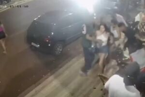 Câmera flagrou assassinato e correria em conveniência de Sidrolândia (vídeo) 