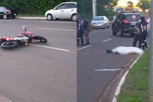 Motociclista morre em acidente na Avenida Lúdio Martins Coelho (vídeo)