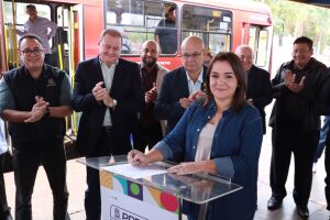 Prefeita lan&ccedil;a obras de reforma de cinco terminais de &ocirc;nibus em Campo Grande