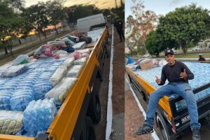 'Não fazemos só barulho'. Turma do Randandan arrecada carreta com doações para o Rio Grande do Sul 