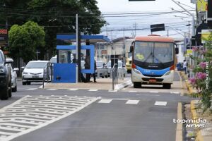 Faixa exclusiva para ônibus em Campo Grande | Imagem ilustrativa