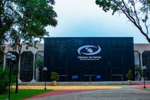 Em protesto por gasto de energia, homem danifica refletores do Tribunal de Contas e é preso