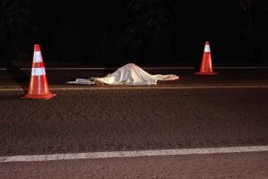 Pedestre morreu antes da chegada do socorro