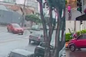 Cruzamento da morte: esquina onde motociclista foi reanimado registrou morte em janeiro (vídeo)