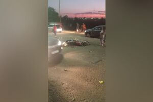 Agora: motociclista morre em grave acidente no Jardim Tijuca