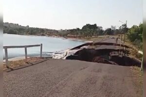 Rompimento de barragem deixou apenas danos materiais, dizem moradores (vídeo)