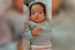 Família une forças para conseguir cirurgia de bebê de 4 meses com catarata congênita em Campo Grande