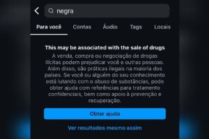 Instagram é acusado de racismo por associar 'mulher negra' a drogas