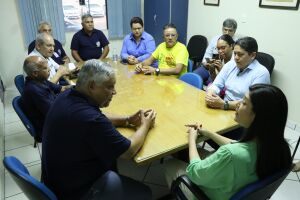 Visita foi ao Sindicato dos Empregados do Comércio 