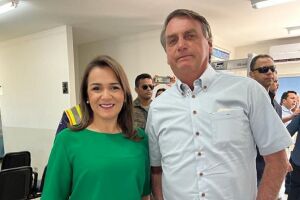 Bolsonaro que rvotos em Adriane Lopes