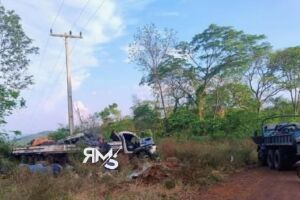 Batida deixou três feridos na Estrada Parque 