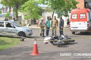 Corpo de Bombeiros Militar atendeu a ocorrência