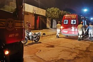 Motociclista é socorrido após acidente de trânsito em Anastácio  