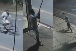 Homem é detido ao ser flagrado roubando cabos de internet em Três Lagoas