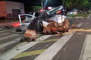 Batida aconteceu na Avenida Filinto Müller